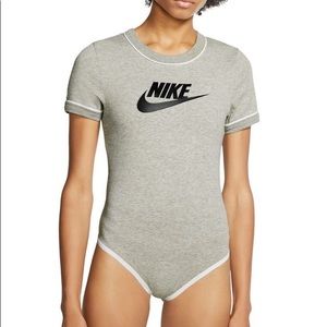 Nike Women’s Logo Grey Bodysuit